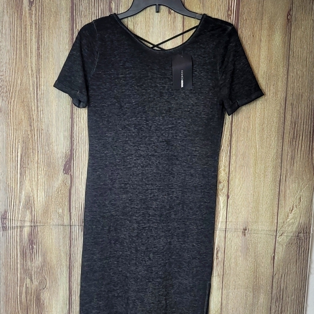 Fashion Nova Melloe Midi Dress Sz Medium